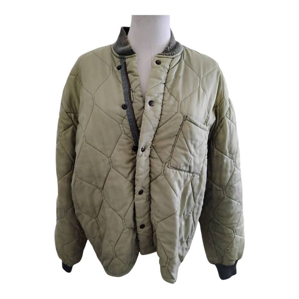 Vintage 2001 US Air Force CWU 9 Quilted Jacket Size Medium